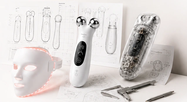 Custom beauty device development and prototyping